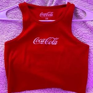 supa cute target cocacola tank<3